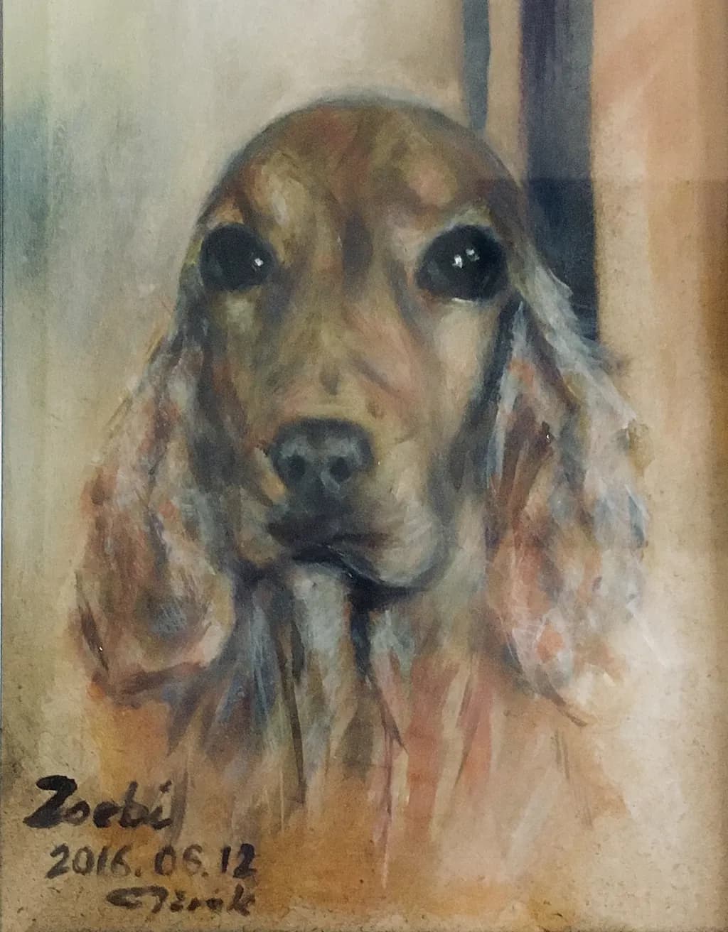 Soulful Canine Portrait