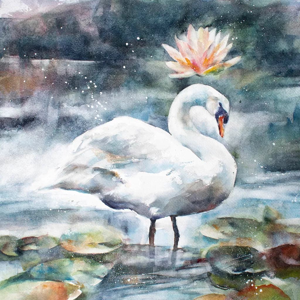 Lotus Dream Swan