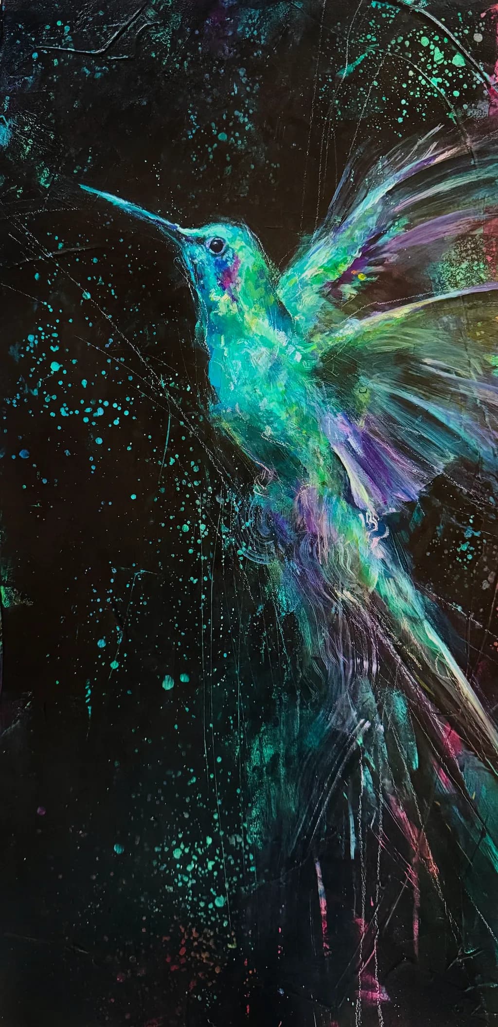 Blue Hummer Flight