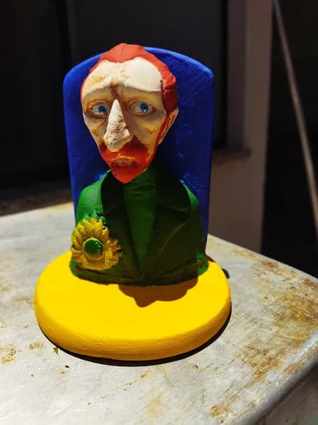 Colorful Bust