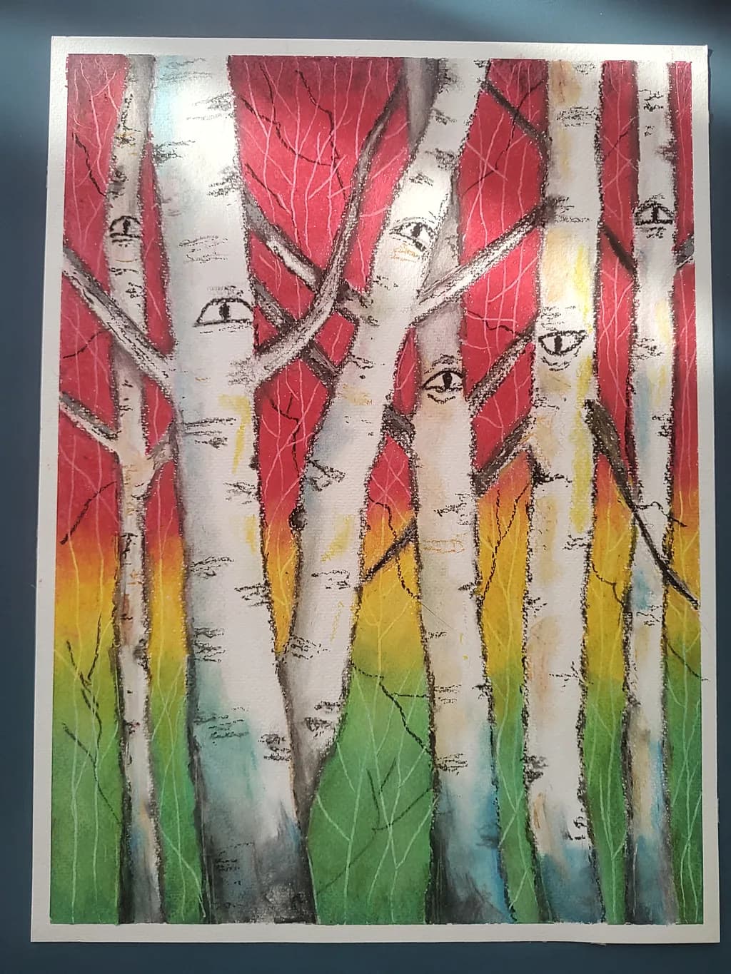 Eyes Among Trees