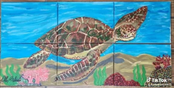 Sea Turtle Mosaic