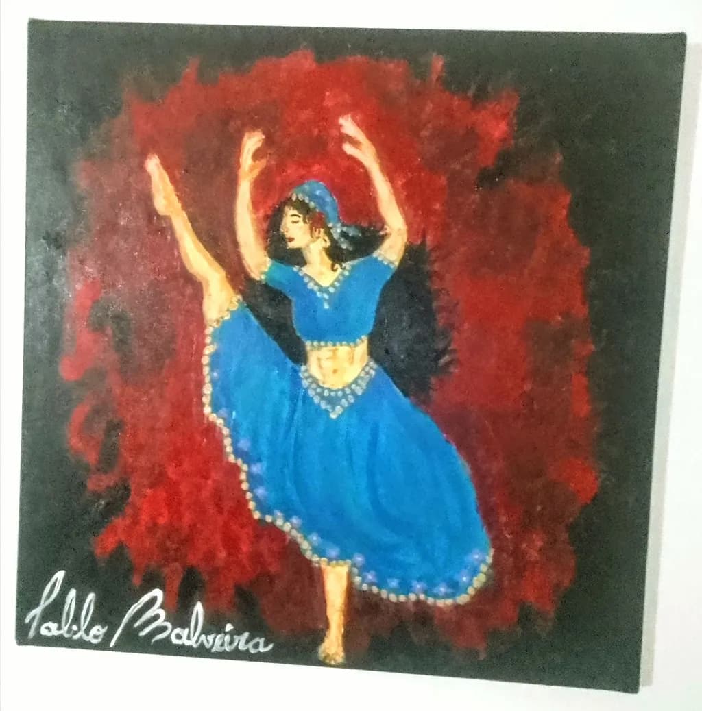 Dancer in Blue
