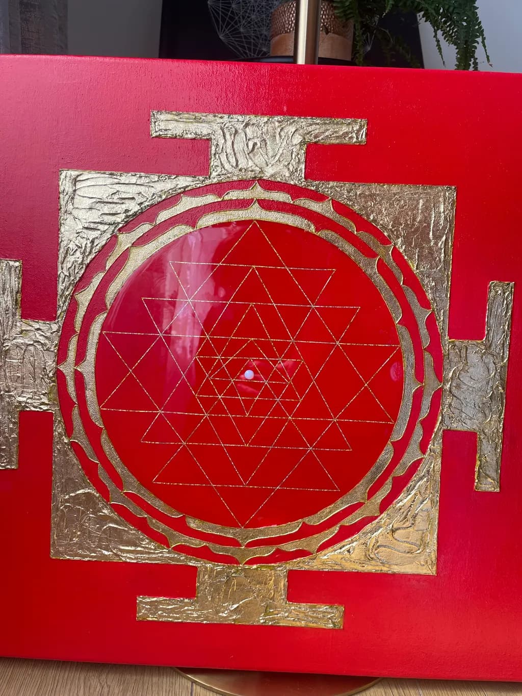 Sacred Geometry in Red
