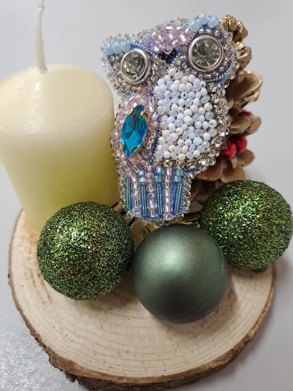 Beaded Owl Delight