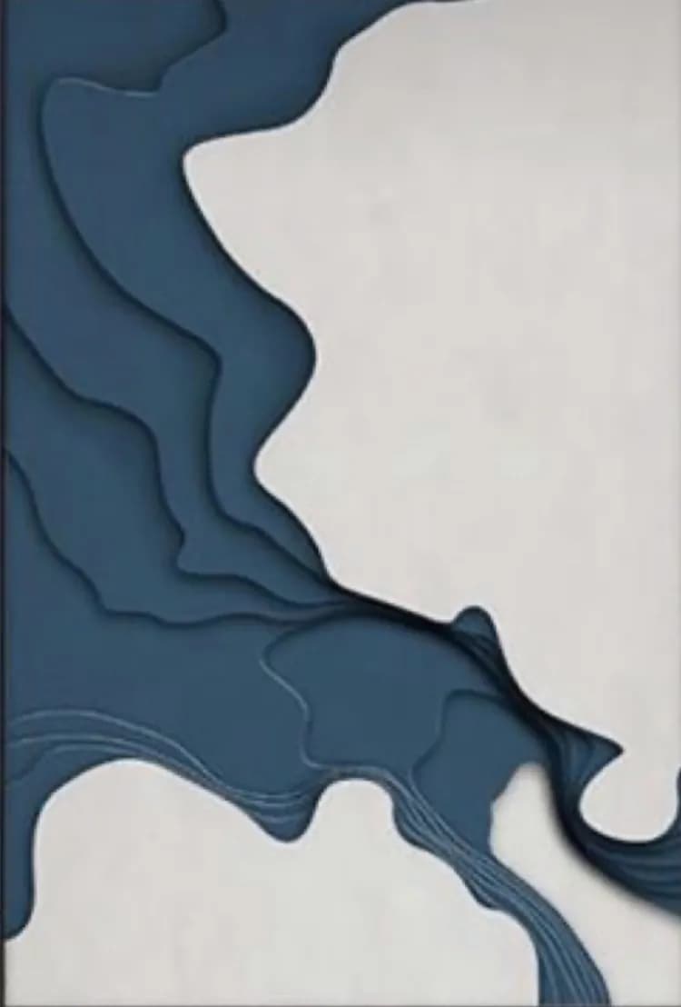 Fluid Blue Contrast