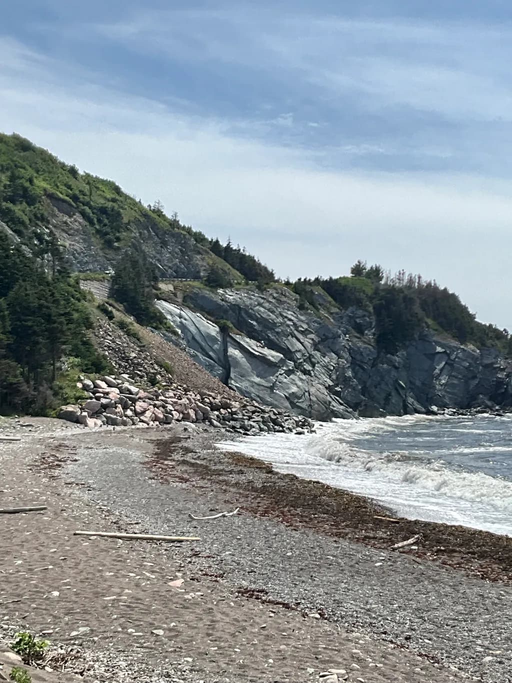 Rocky Shoreline Cliffs