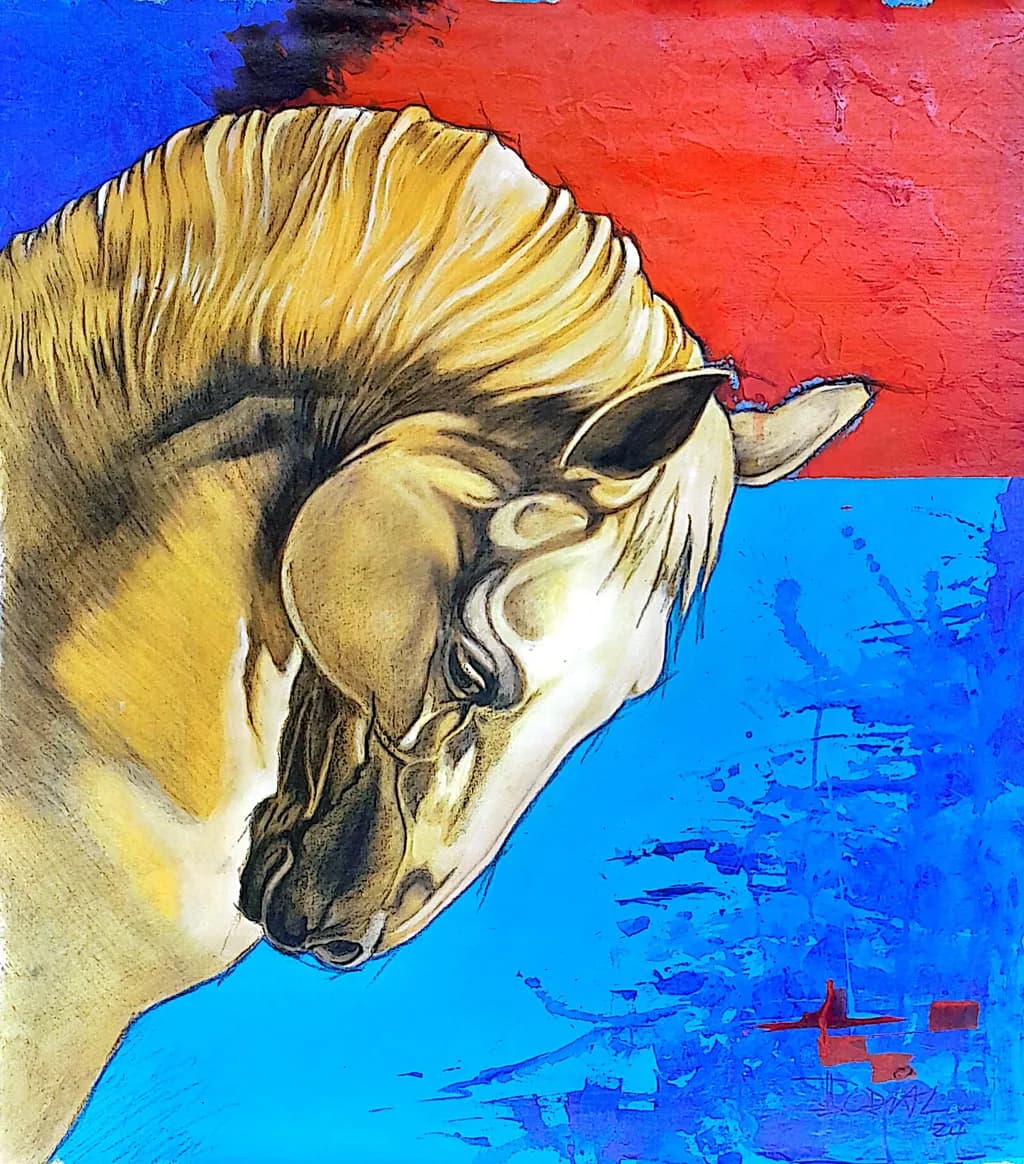 Golden Horse Contrast