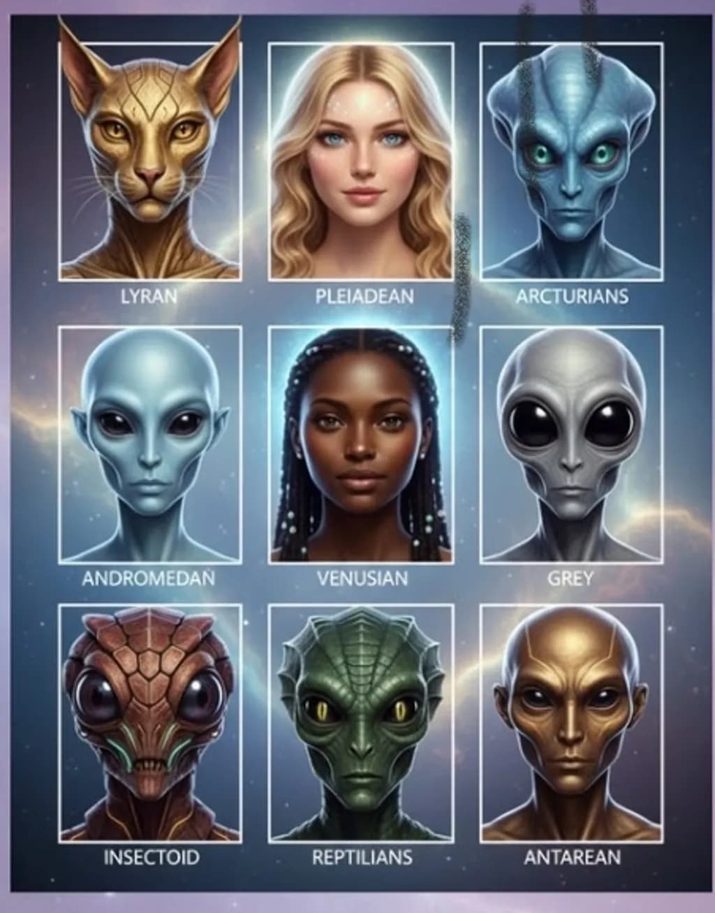 Interstellar Beings Portraits