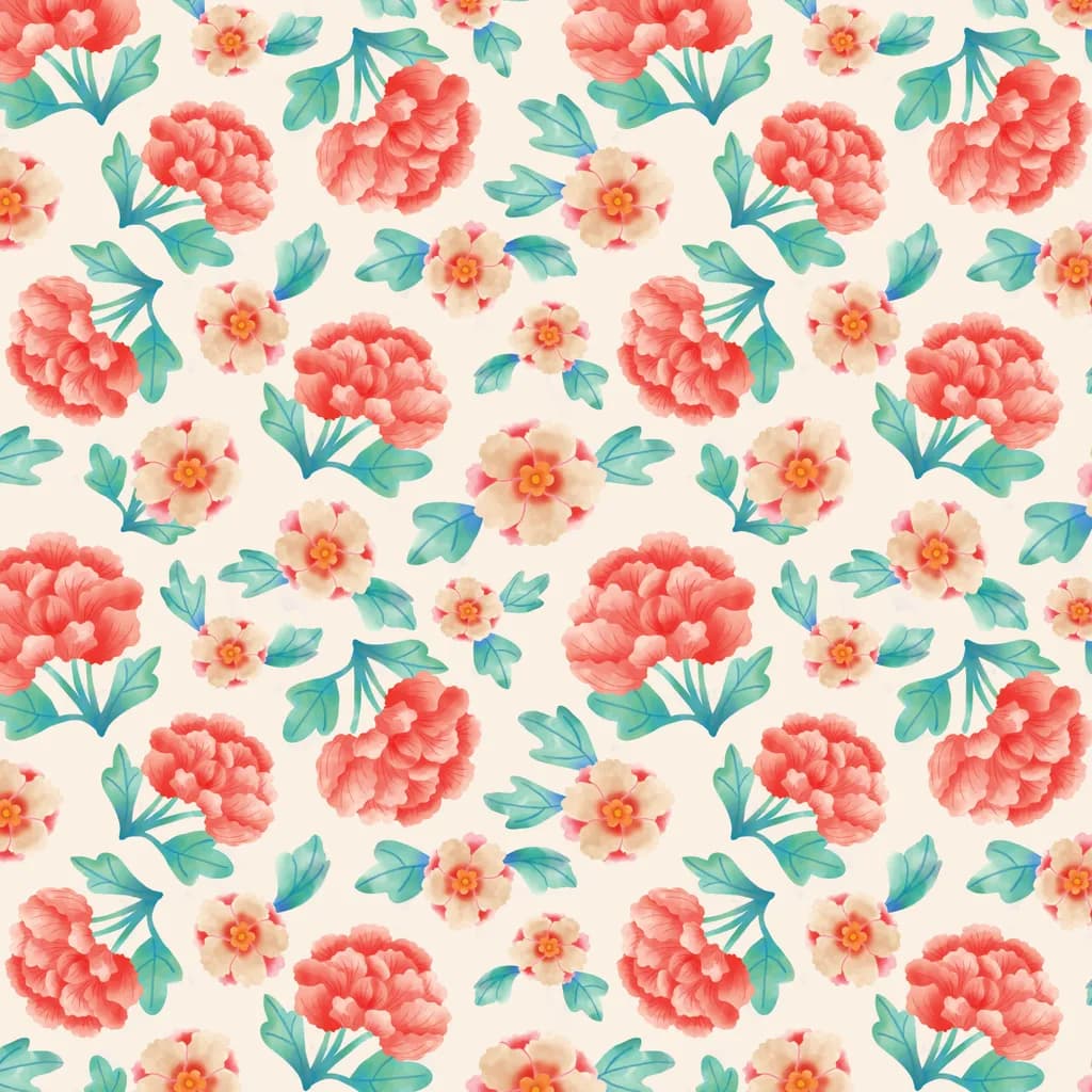 Vintage Blooms Cream