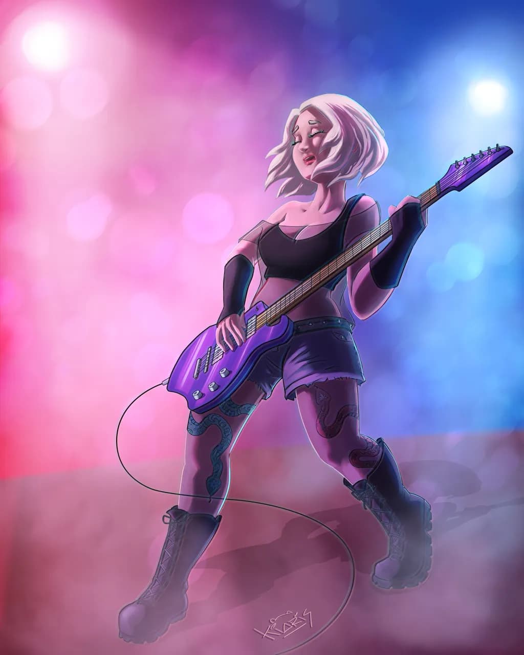 Rocking the Stage