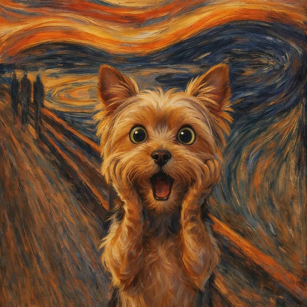 Surprised Pup