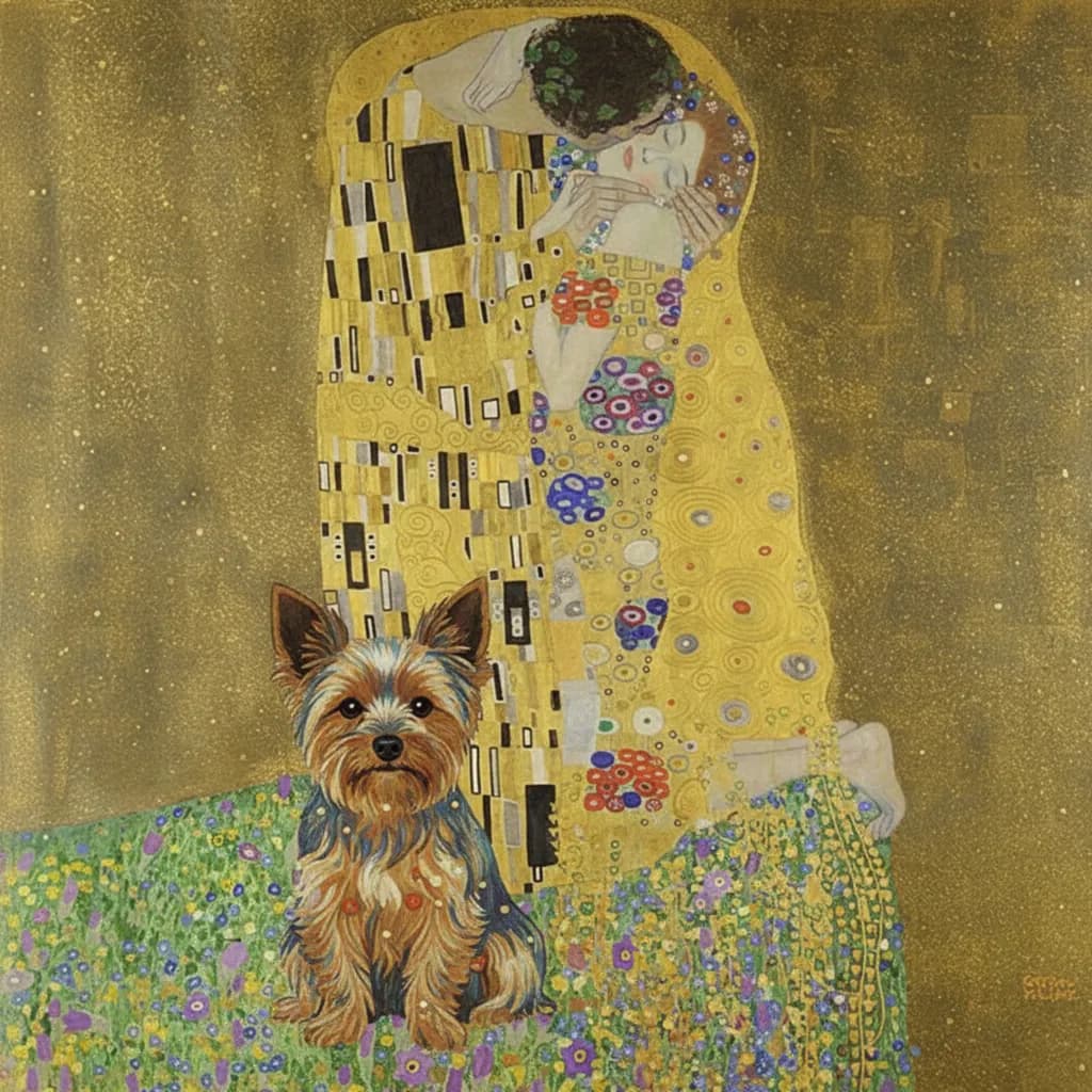 The Kiss with Dog