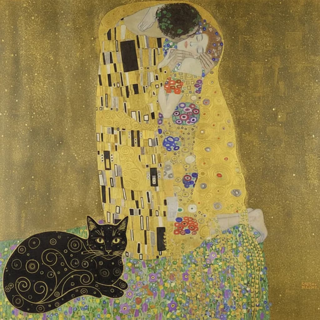 The Kiss with Cat