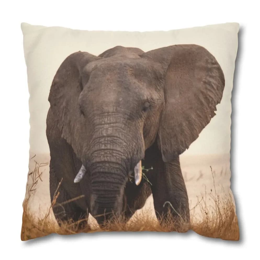 Majestic Elephant Pillow
