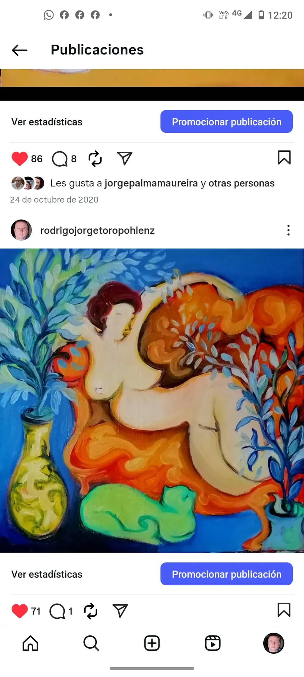 Nude with Flora
