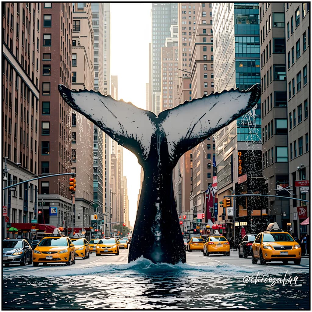 Whale in NYC