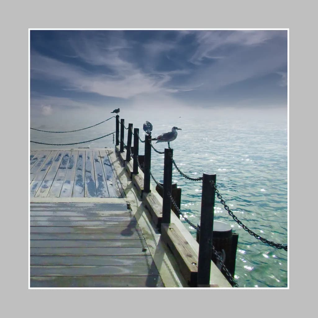 Misty Pier Echoes