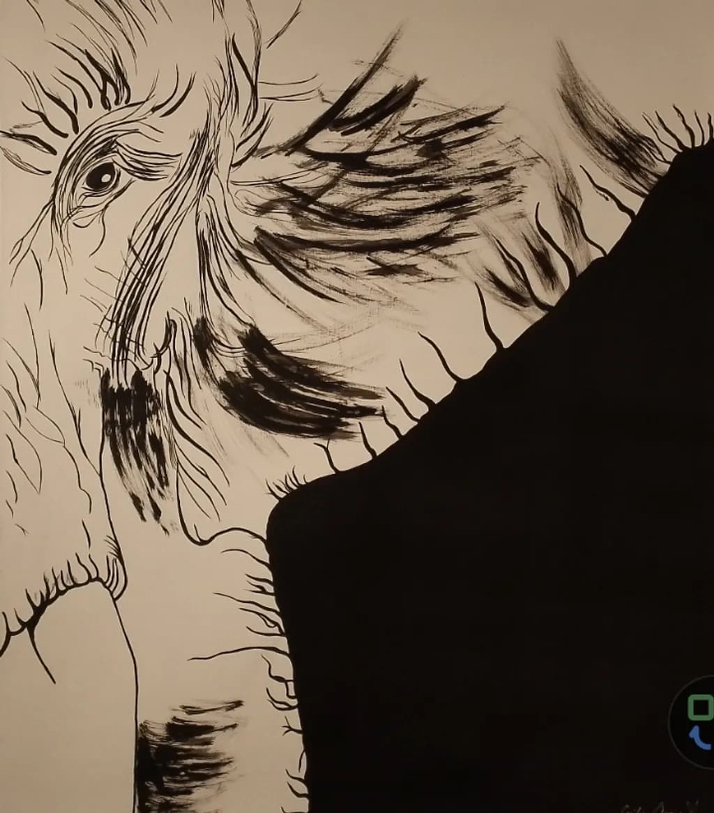 Majestic Ink Elephant