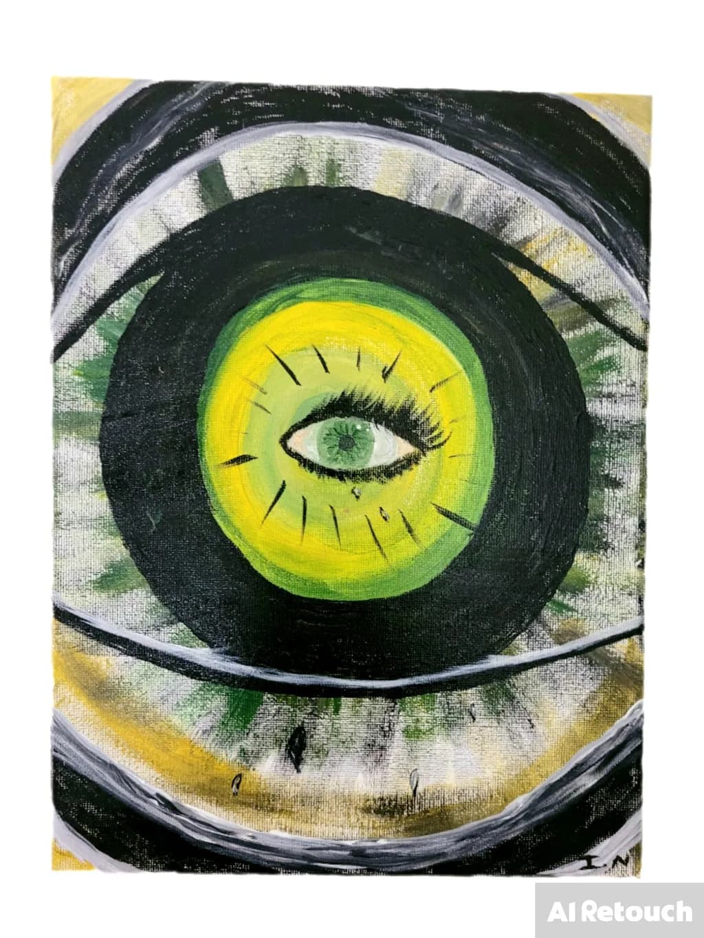 Green-Eyed Gaze