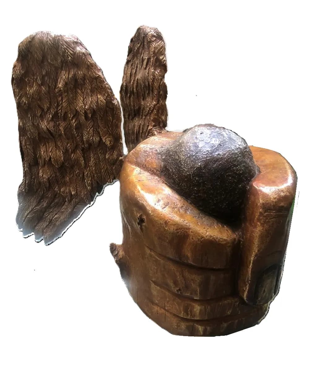 Winged Hand Sculpture