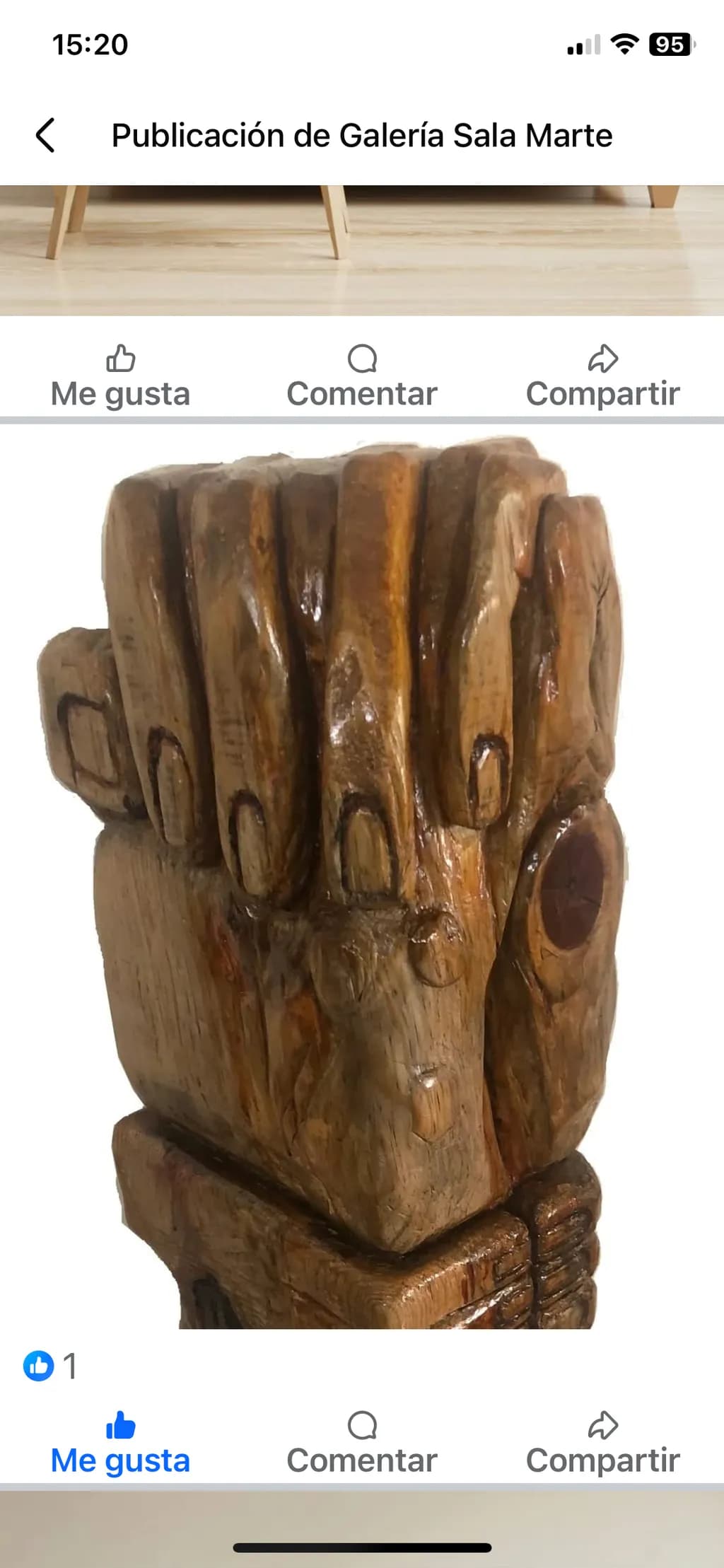 Carved Hands