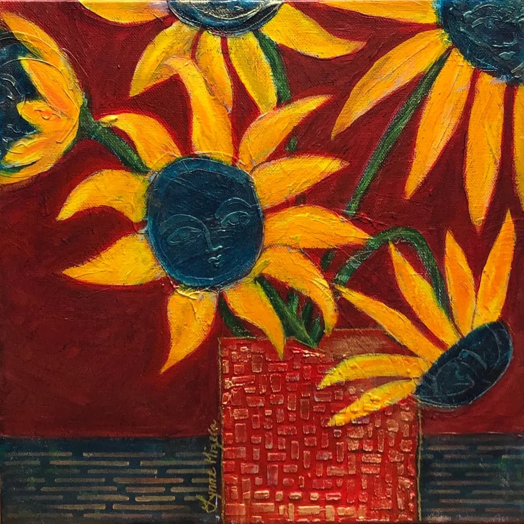 Sunflower Faces