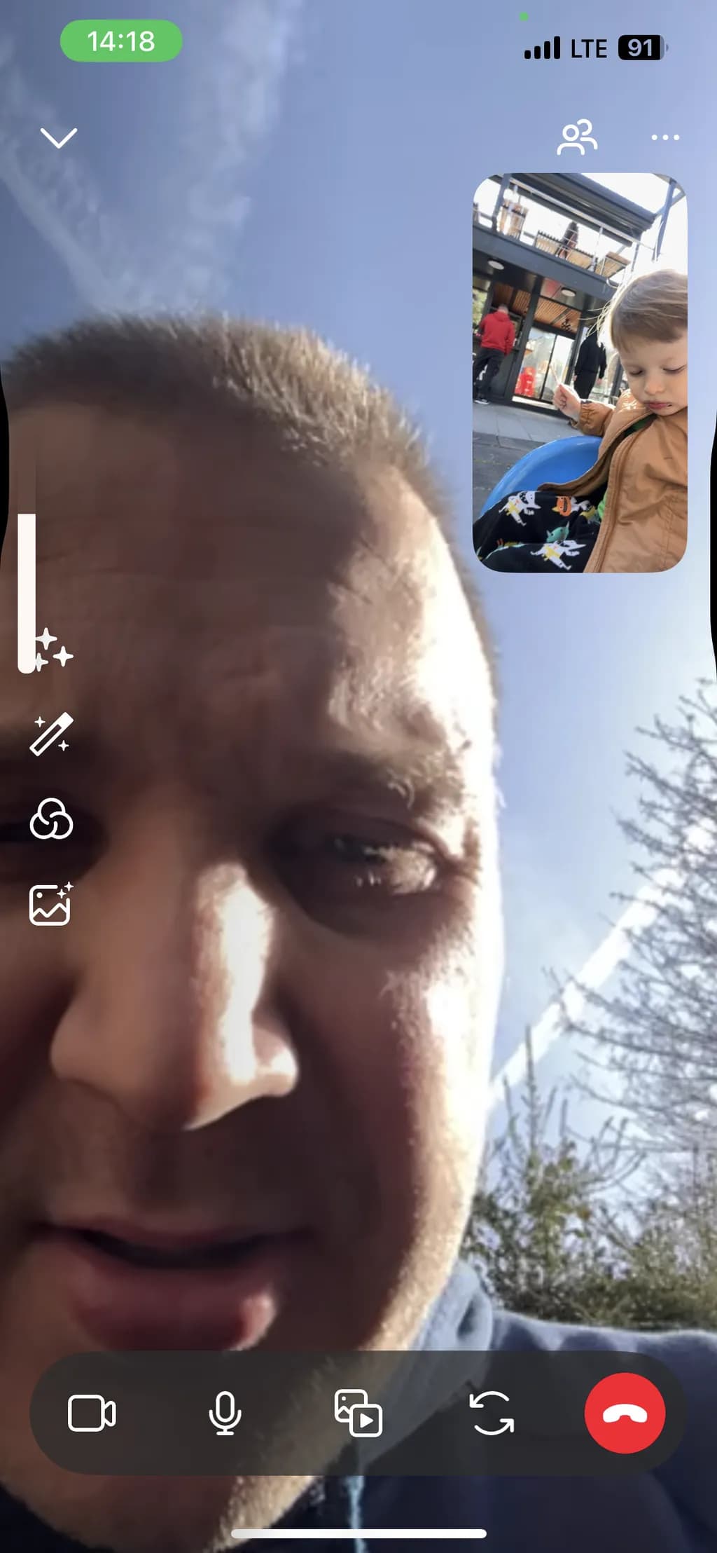 Video Call Moment