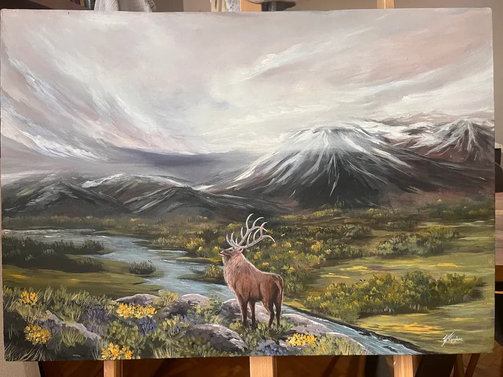 Mountain Elk View