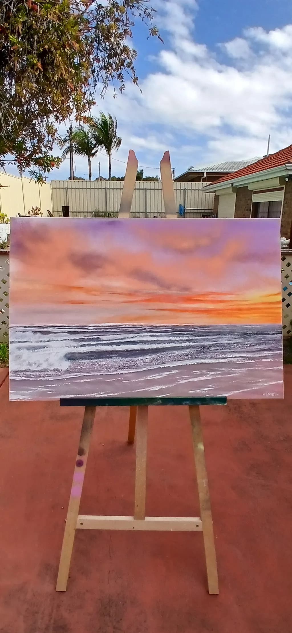 Sunset Waves