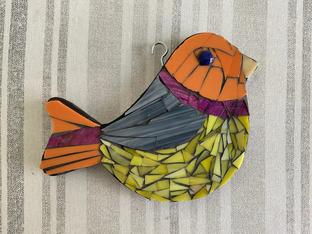 Mosaic Bird Art