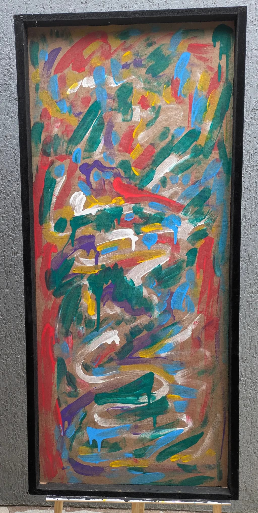 Colorful Expressionism Canvas