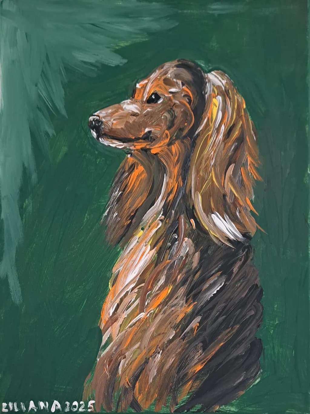Noble Canine Portrait