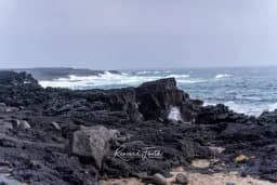 Brimketill Pool Coastline