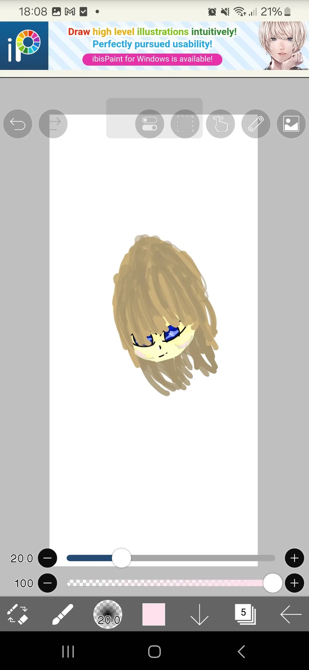 Blue-Eyed Portrait