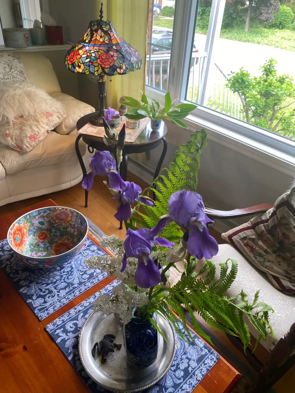 Iris Morning Light