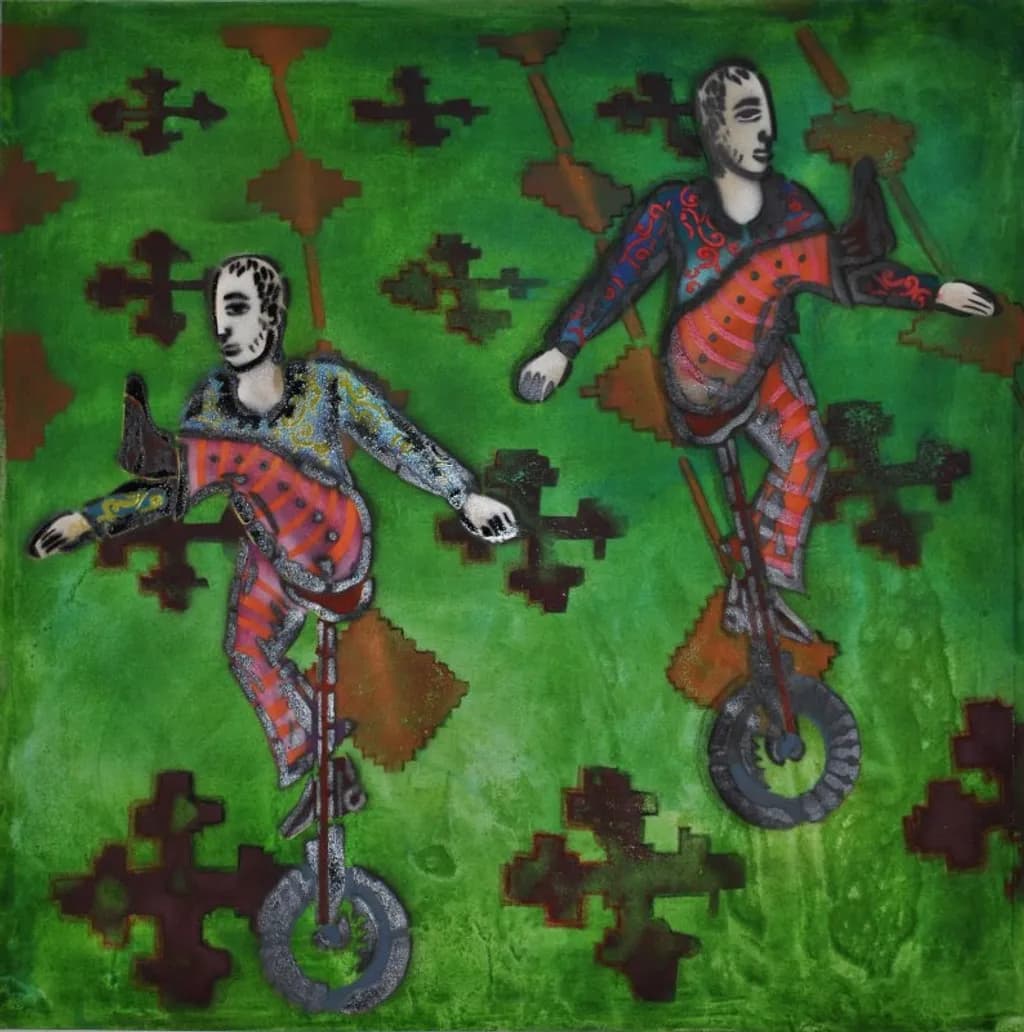 Unicycle Performers