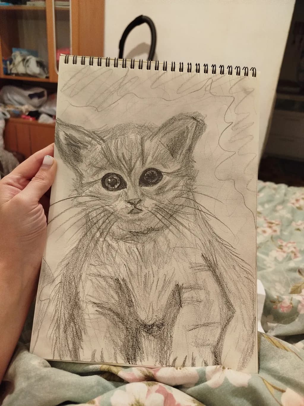 Curious Kitten Sketch