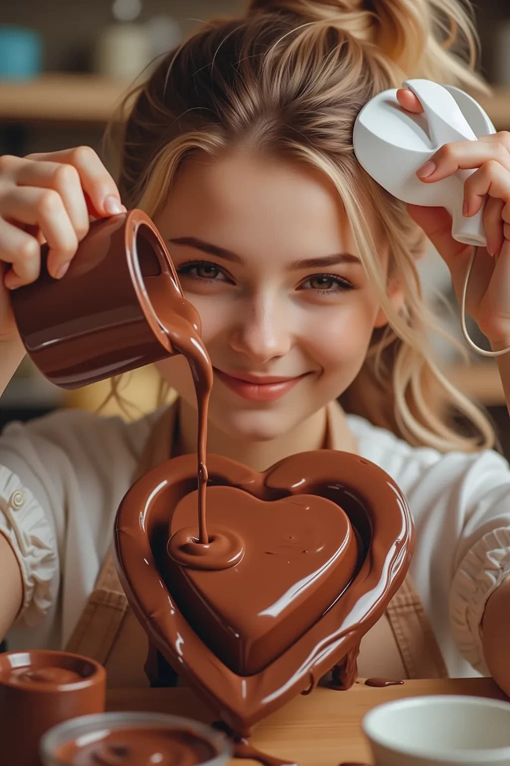 Heartfelt Chocolate Pour