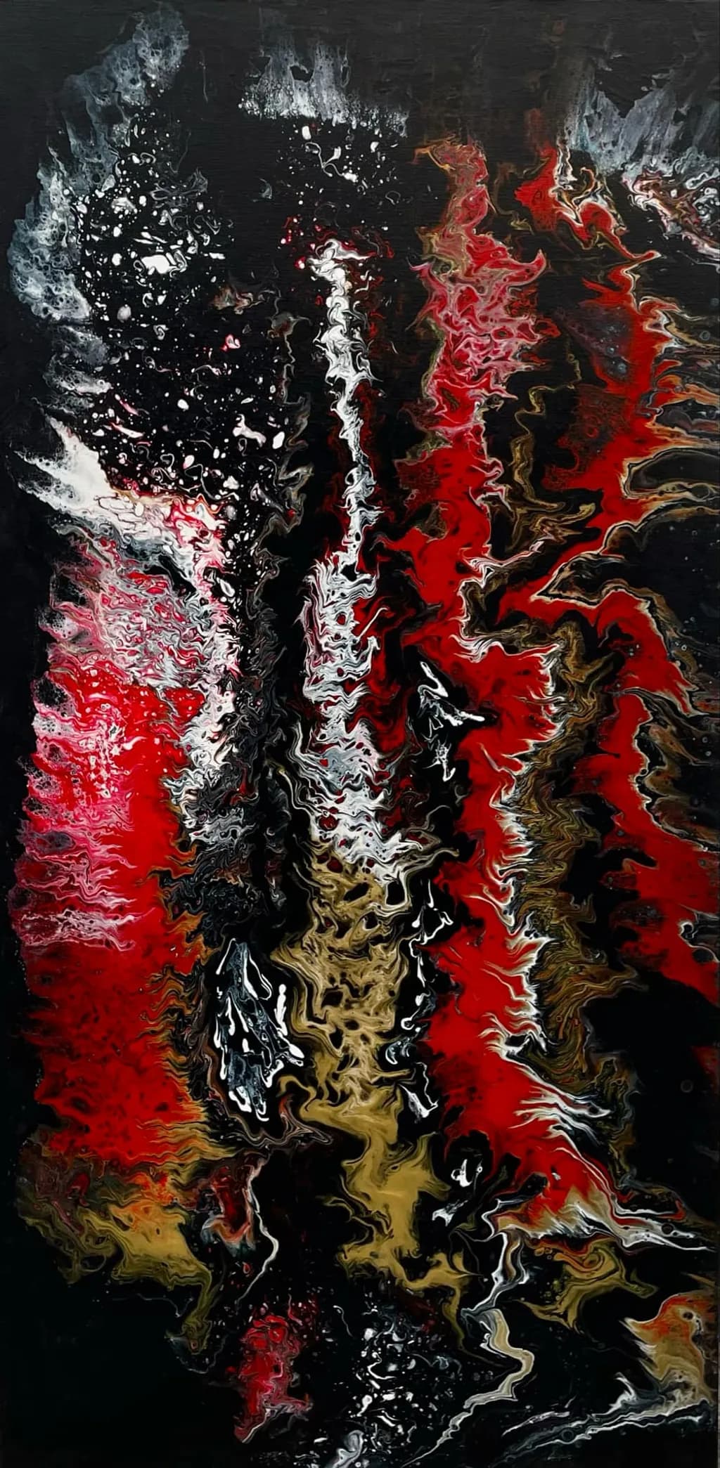 Crimson Cascade