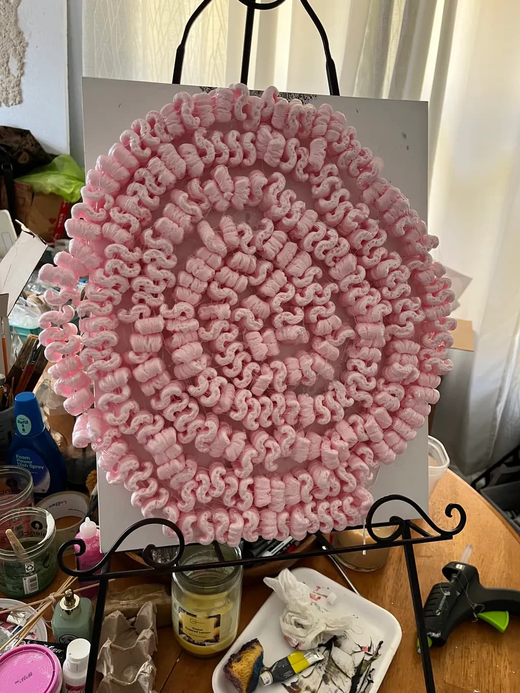 Pink Spiral Texture