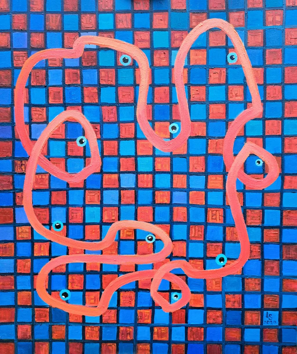Checkered Gaze