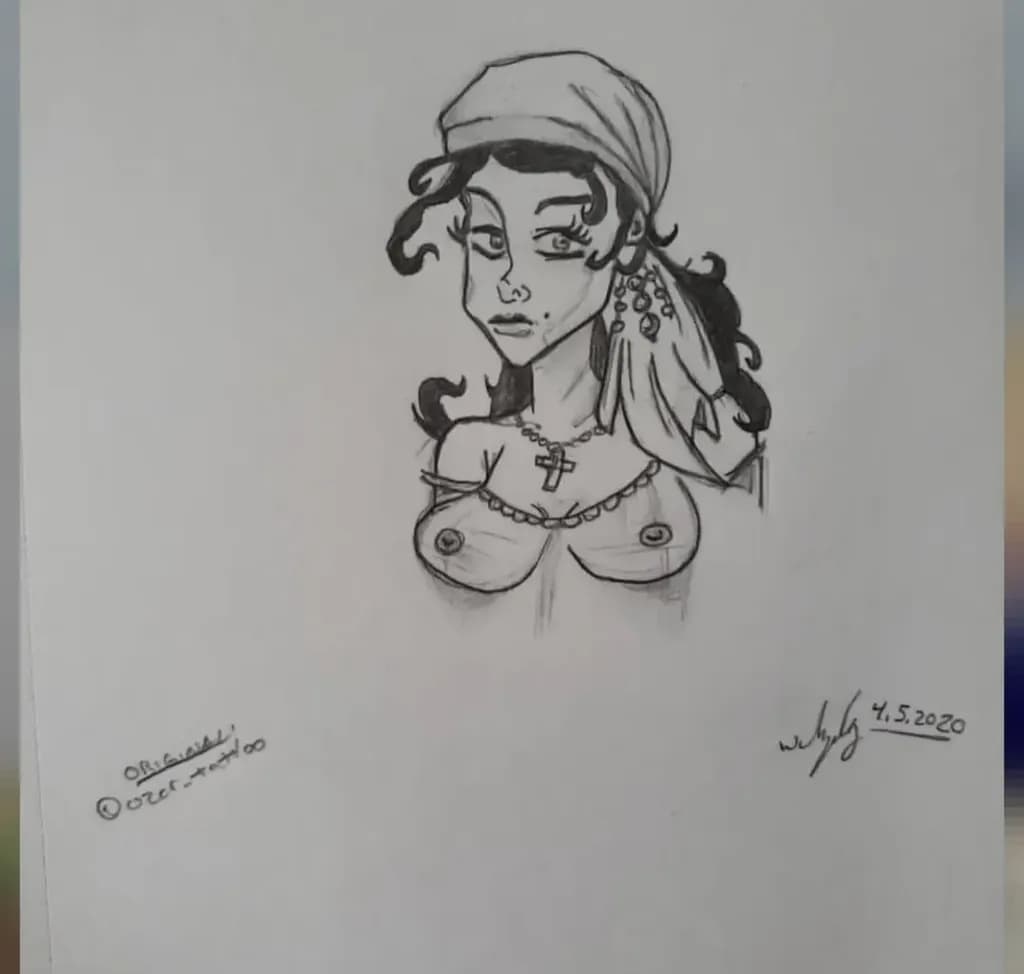 Bold Character Sketch