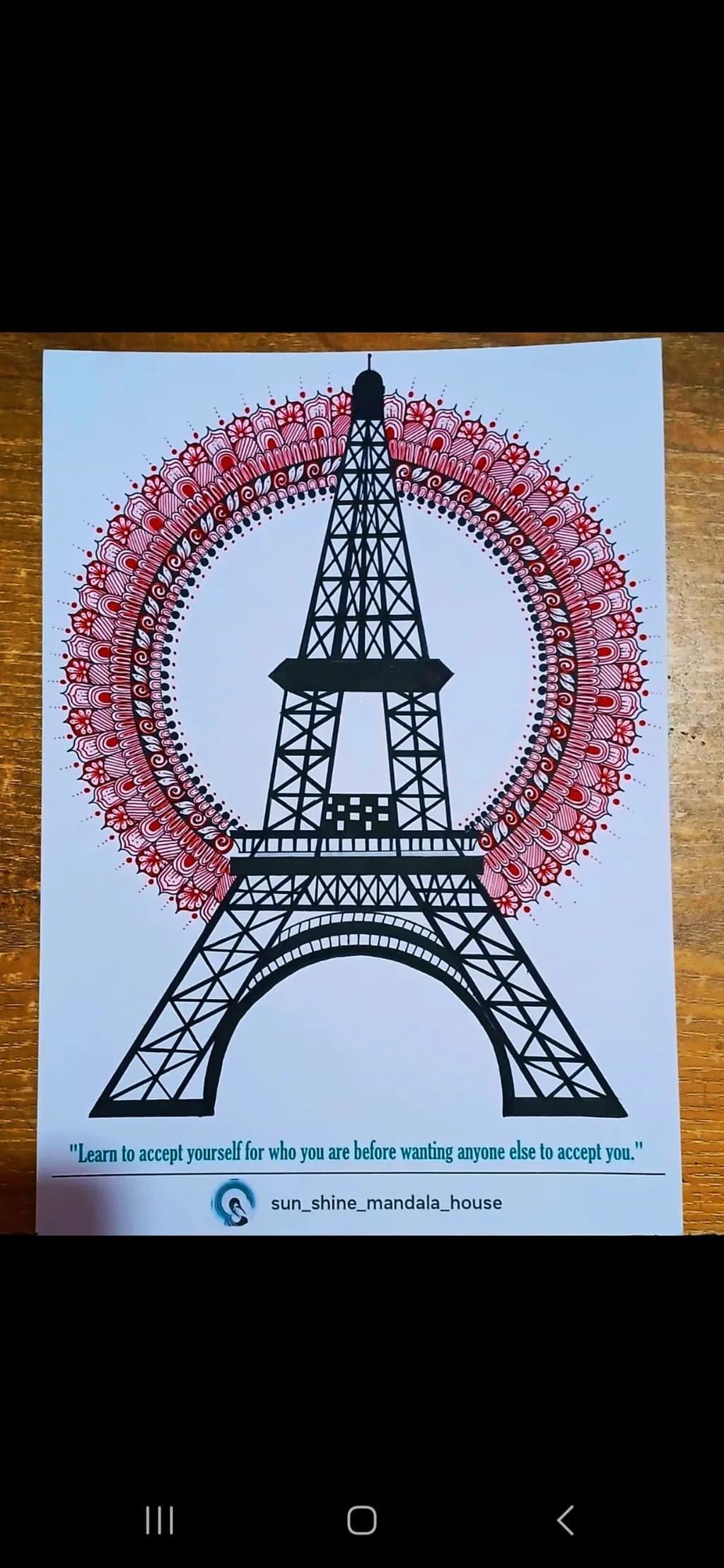 Eiffel Mandala
