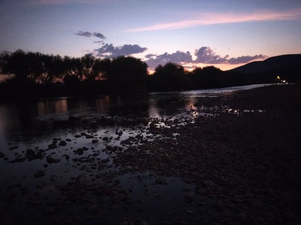 Dusk Riverbed