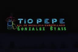 Tio Pepe in Neon Lights