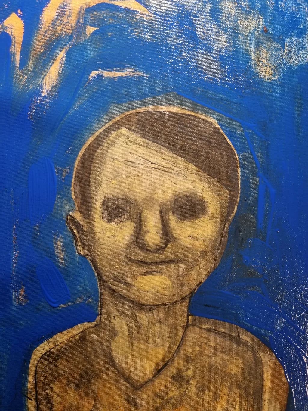 Blue Portrait