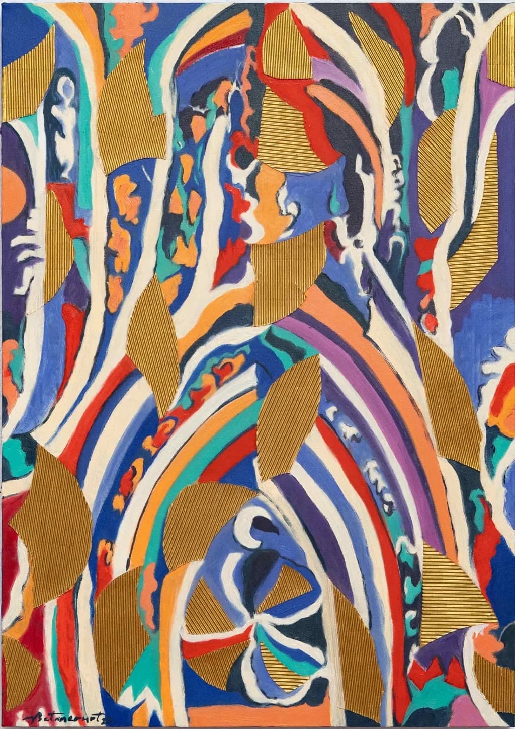 Abstract Patterned Composition