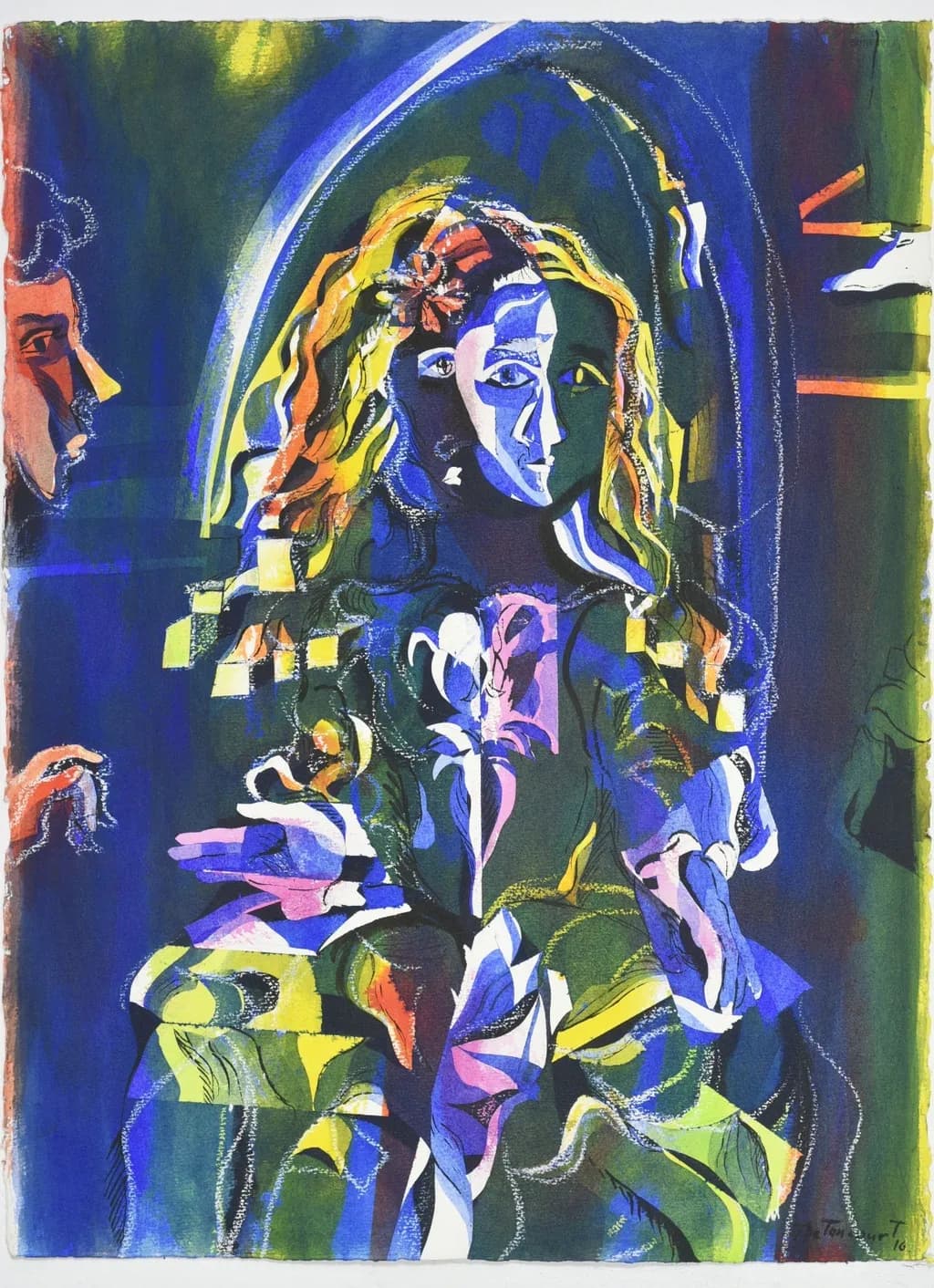 Abstract Portrait of Woman