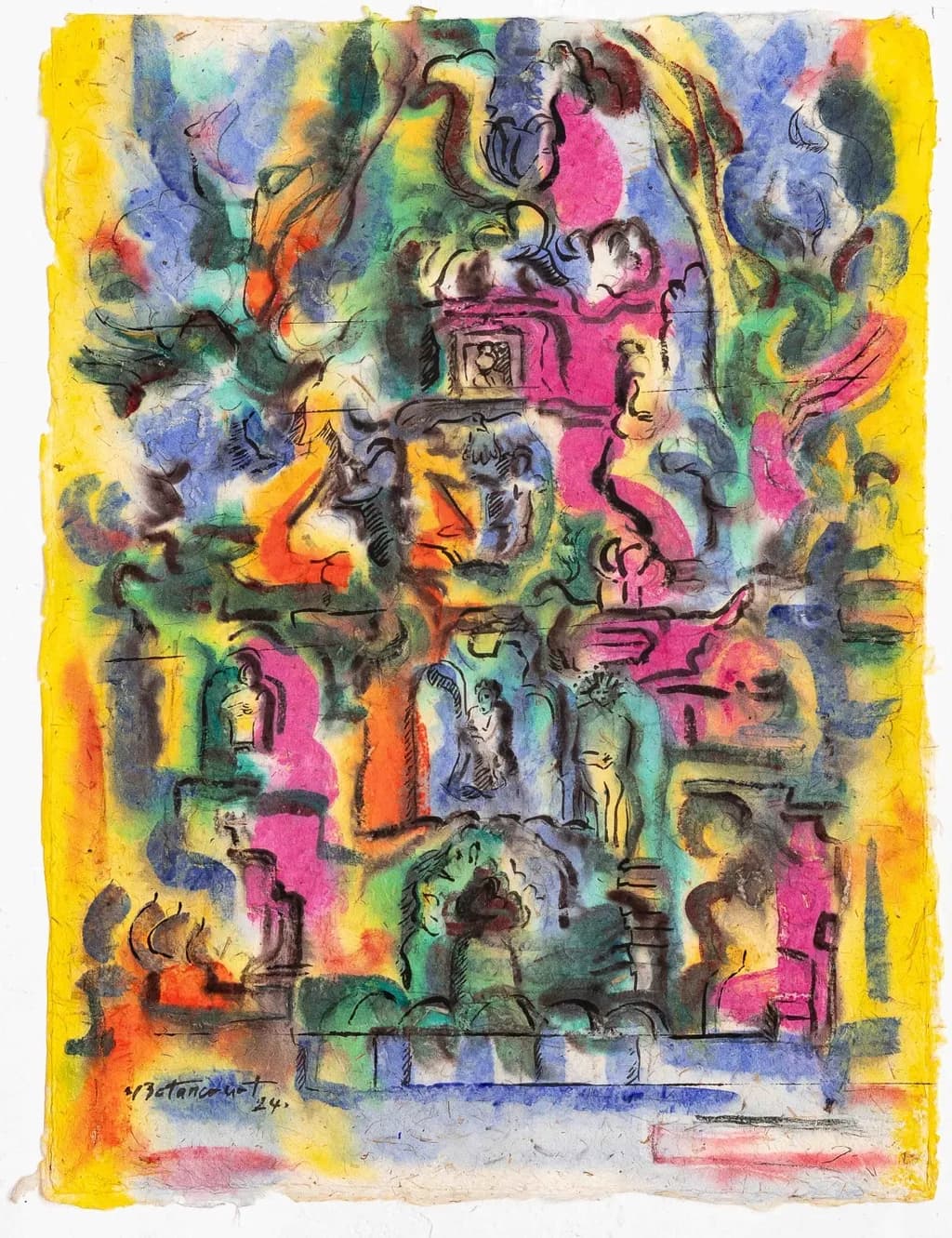 Abstract Color Composition